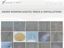 Tablet Screenshot of everyoneishappy.com
